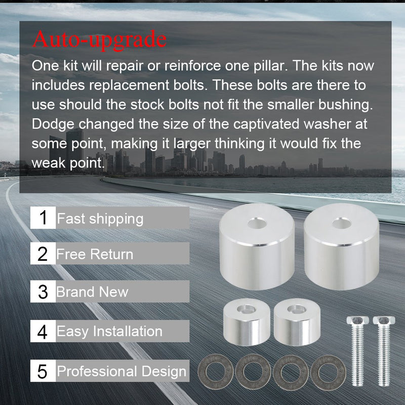 DURAFORCE A Pillar Grab Handle Repair KIT For Dodge Ram 1500 2500 3500 2002-2009