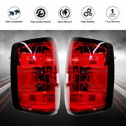 DURAFORCE For 2014-2018 Chevy Silverado 1500 Rear Left & Right Side Brake Lamp Tail Light