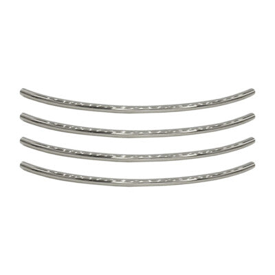 4x Chrome 8 Inch Door Edge Guard Trim Moldings Protectors