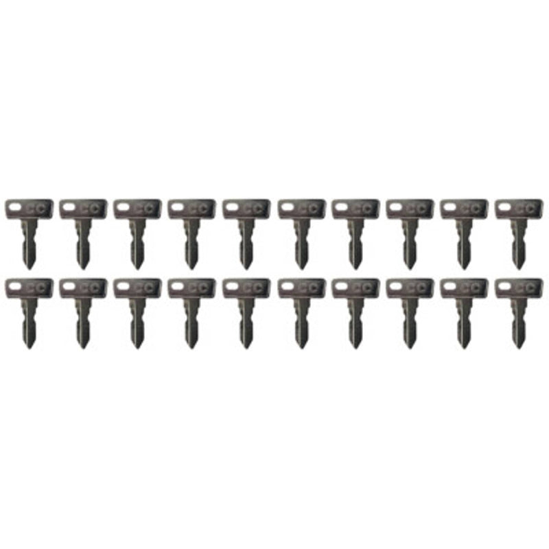 DURAFORCE Ignition Keys for Club Car Precedent Gas Electric 2004 Up 20 Keys
