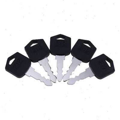 D554212 Ignition Keys for Doosan Daewoo Forklift D25 D35 G25 G35 5pcs