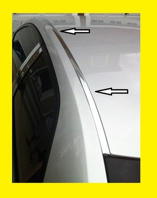 Chrome Roof Top Trim Molding Kit for 2004 2008 Pontiac Grand Prix