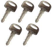 DURAFORCE Ignition Keys for JCB Ditch Witch Heavy Equipment 701 45501 105 1790 5 Pack
