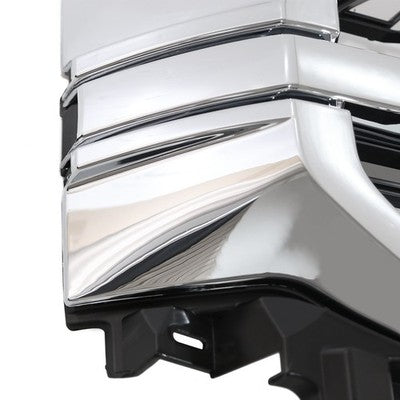 DURAFORCE ML3Z-8200-KA Front Bumper Grille Chrome for 2021-2023 Ford F-150 Platinum
