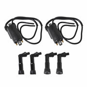 DURAFORCE Ignition Coils Caps Wires For Honda CB650 1979-1982 Goldwing GL1100 1980-1983