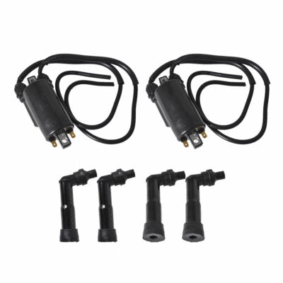 DURAFORCE Ignition Coils Caps Wires For Honda CB650 1979-1982 Goldwing GL1100 1980-1983