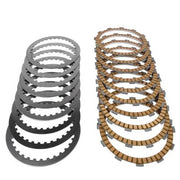 DURAFORCE Clutch Friction Steel Plates Kit for Harley Dyna Wide Glide Road King 1999-2017