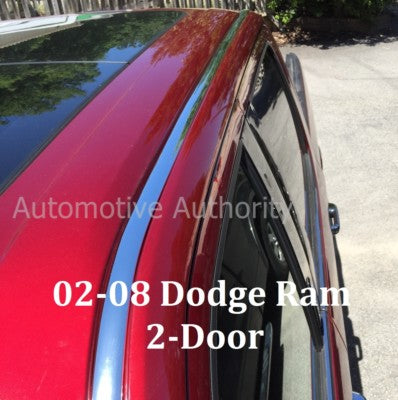 Chrome Roof Top Trim Molding Kit for Dodge Ram 2002 2008 2 Door