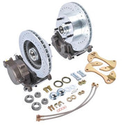 DURAFORCE Disc Brake Kit Drilled/Slotted for Chevy Full-size Cars 1955-1957 & 1959-1964