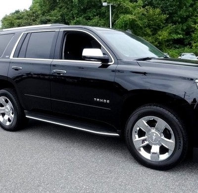 Chrome Running Board Trim Molding Package for 2015 2020 Chevy Tahoe Suburban