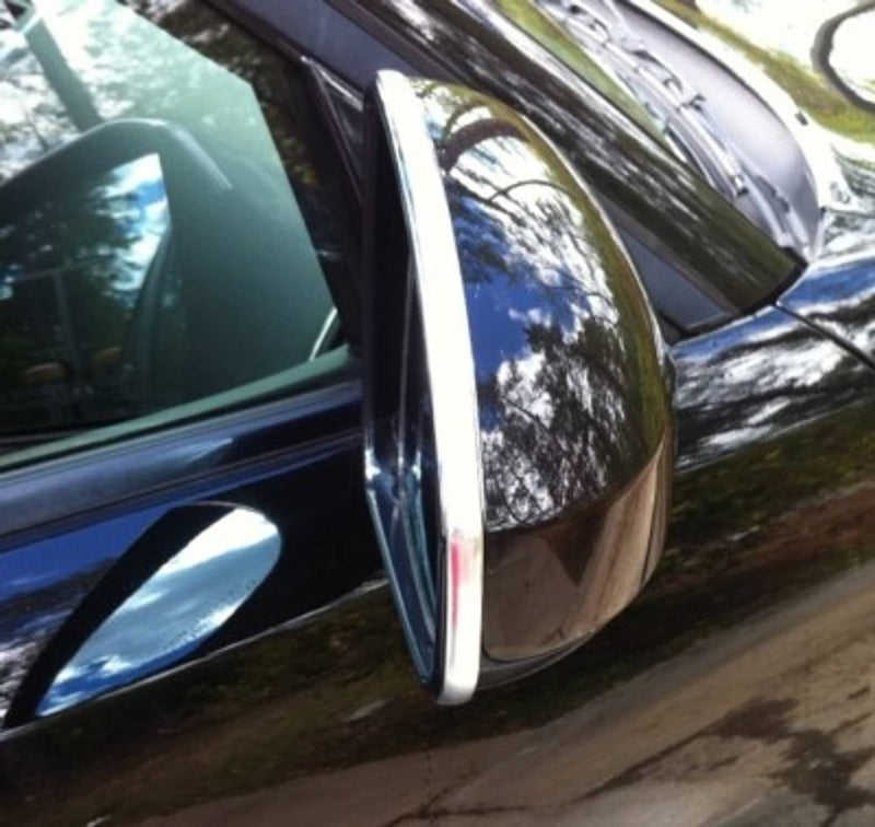 DURAFORCE Universal Chrome Side Mirror Trim Accent Molding Edge All Models