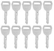 DURAFORCE 57421-22060-71 Ignition Key For Toyota Forklift ToyOld Older Models 10 Pack