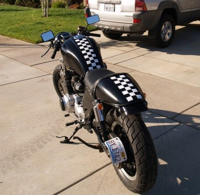 DURAFORCE 2 x 5 Feet Cafe Racer Racing Tape Decal Kit for Honda CB