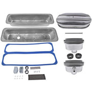 DURAFORCE Air Cleaner Dress Up kit Centerbolt Tall Style Valve Cover for Chevrolet SBC 400