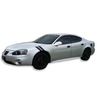 DURAFORCE 4 Inch Dual Fender Stripe Hash Mark Decal Kit for Pontiac Grand Prix