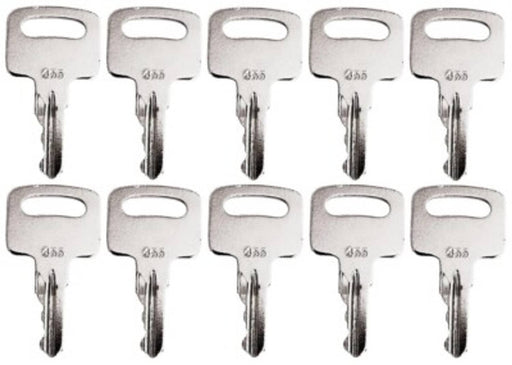 DURAFORCE 455 104466 Keys For Genie Skyjack Snorkel Terex Vermeer Upright Lifts 10 Pack