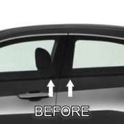 DURAFORCE 1/4 Chrome Molding Pillar Post Trim Roll DIY Kit