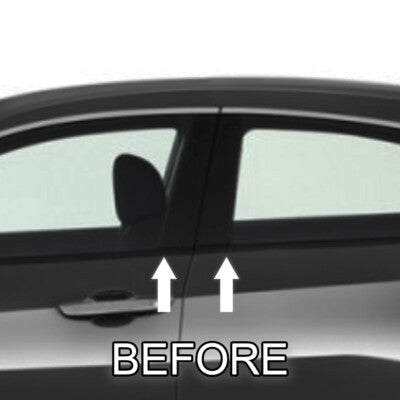 DURAFORCE 1/4 Chrome Molding Pillar Post Trim Roll DIY Kit