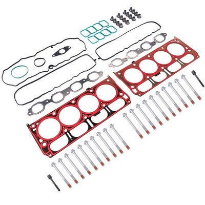 DURAFORCE Cylinder Head Gasket Bolts Kit 12700877 For 2014-2022 Cadillac Chevy GMC 6.2L