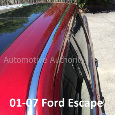 Chrome Roof Top Trim Molding Kit for Ford Escape 2001 2007