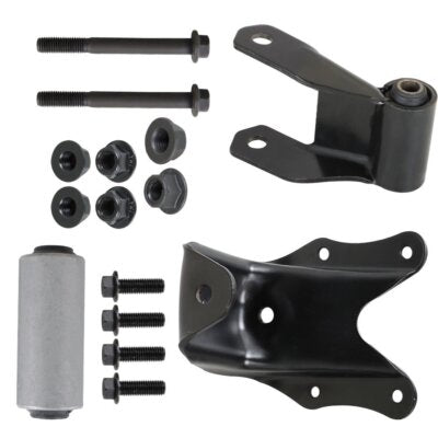 DURAFORCE Rear Leaf Spring Shackle Bracket Hanger Kit For Ford F150 F250 F350 Pickup 4WD