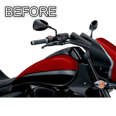 Chrome Motorcycle Tank Fender Windshield Trim 20 ft Roll
