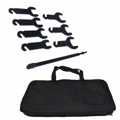 DURAFORCE 1Set 43300 Pneumatic Fan Clutch Wrench Set Tool for Ford/GM/Chrysler/Jeep