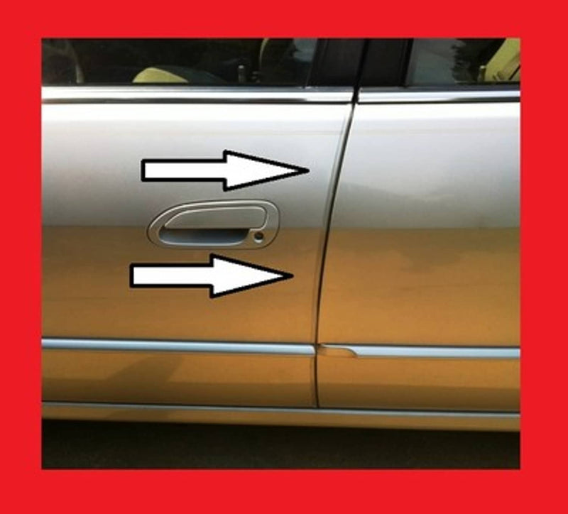 DURAFORCE Clear Car Door Edge Guard Molding Trim DIY Protector Strip for 2 or 4 Door 14 Ft