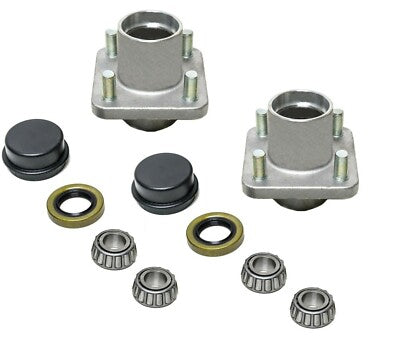 DURAFORCE 2 Pack Front Wheel Hub Kits Bearings Seals for Club Car 1982 2002 Cart 1011892