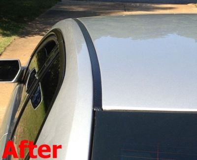 Black Carbon Fiber Roof Trim Molding Kit For Mercedes C300 C200 C250 2008 To 2014