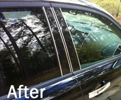 DURAFORCE 1/4 Chrome Molding Pillar Post Trim Roll DIY Kit
