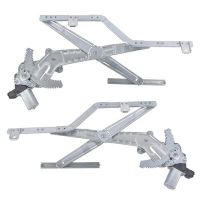 DURAFORCE 2Pcs Front Door Power Window Regulators Left & Right for Isuzu NPR NPR-HD 05-16