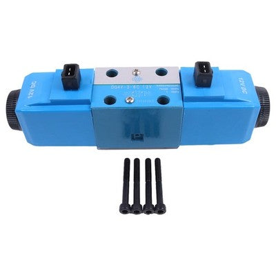 DURAFORCE New Hydraulic Solenoid Directional Valve 25/104700 for JCB Backhoe 3CX 2CX 12V