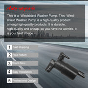 DURAFORCE Windshield Washer Pump For NISSAN Armada 2004-2015 28920-7S000 w/ Grommet