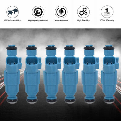 DURAFORCE 0280155972 4 Hole Fuel injectors For 2002-2003 Liberty 3.7L V6