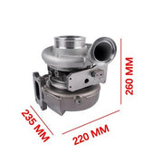 DURAFORCE Turbocharger Turbo Fits for Cummins HE300VG ISB/QSB 6.7L 5354495 3794430 3794429