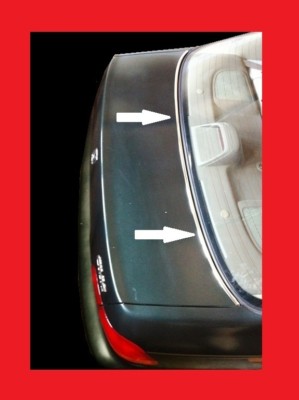 Chrome Rear Trunk Deck Lid Molding Trim Accent Piece