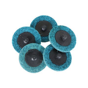 DURAFORCE 50PCS 2 inch Fine Surface Conditioning Discs Roll Lock Die Grinder Sanding Pads