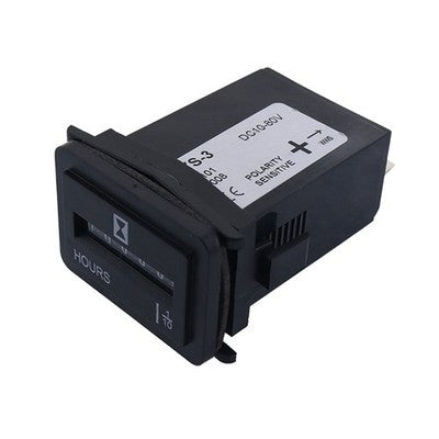 DURAFORCE Hourmeter Gauge 2420172 for JLG 1200SJP 1350SJP 1930ES 2030ES 3246ES DC10-80V
