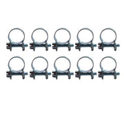 DURAFORCE 5/16"（13mm-15mm）FUEL INJECTION HOSE CLAMP / AUTO Fuel clamps 10Pcs