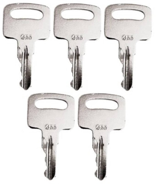 DURAFORCE Keys 455 104466 for Genie Skyjack Snorkel Terex Vermeer Upright Lifts 5 Pack