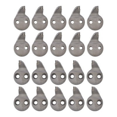 DURAFORCE 20Pcs Stump Grinder Teeth for Rayco Super Tooth 2933C and 2933T Left and Right