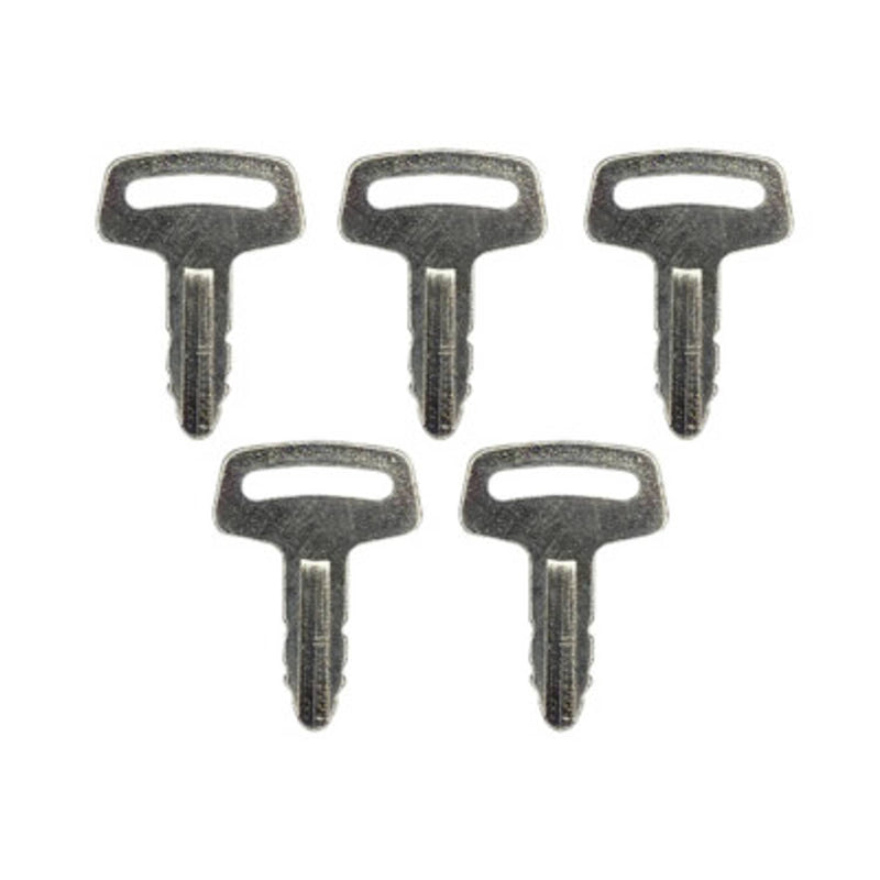 DURAFORCE Ignition Key 53630 RC101 53630 for Kubota Loader Excavator Generator 5 Pack