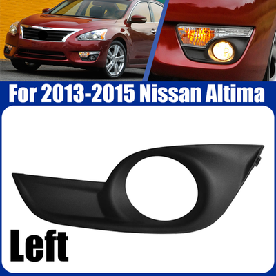 DURAFORCE NI1038115 Fog Light Cover for Nissan Altima 2013 2014 15 Left Driver Side Black