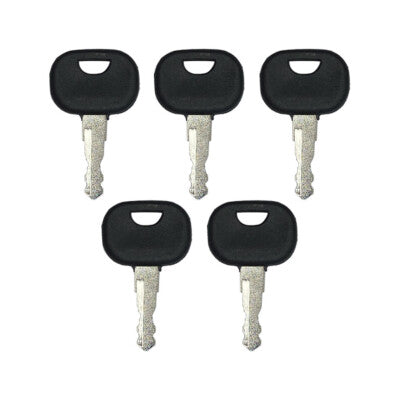 DURAFORCE 85804675 14603 Ignition Key for New Holland Volvo JCB Heavy Equipment 5 Pack