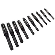 DURAFORCE 9 Pcs/Set Adjustable Hand Reamers A-I, H4-H12, 15/32" to 1-3/16", HSS
