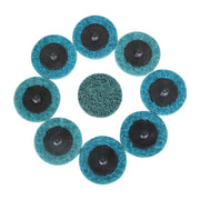 DURAFORCE 50PCS 2 inch Fine Surface Conditioning Discs Roll Lock Die Grinder Sanding Pads