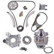 DURAFORCE Timing Chain Kit + Water Pump + Oil Pump For 07-11 Chevrolet GMC Hummer Isuzu
