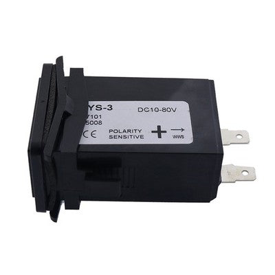 DURAFORCE DC10-80V Hour Meter Gauge 2420172 For JLG 450AJ 510AJ 660SJ 2030ES 2646ES 1930ES