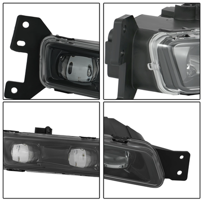 DURAFORCE LED Bumper Fog Lights Lamps for 2017-2021 for Jeep Grand Cherokee SRT Pair